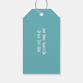 Hochzeiten im Ausland - Zypern Personalisiert Geschenkanhänger (Rückseite)