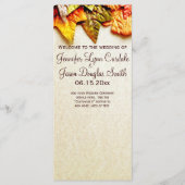 Hochzeiten im Herbst im Herbst Programm (Vorderseite)