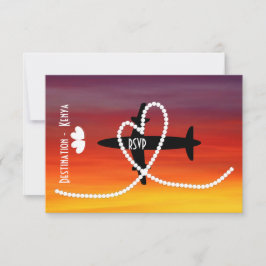 Hochzeiten in Urlaubsort im Ausland Kenia UAWG Einladung