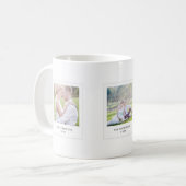 Hochzeiten Instant Foto Style Square Foto Kaffeetasse (Vorderseite Links)