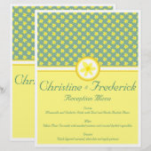 Hochzeiten, Menü- und Flyer (Vorne/Hinten)