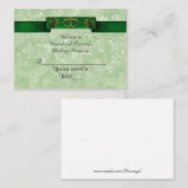 Hochzeiten Platzkarten Irische Kleeblätter (Vorne/Hinten)