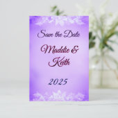 Hochzeiten Save The Date (Stehend Vorderseite)