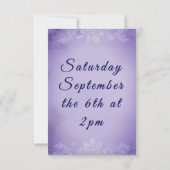 Hochzeiten Save The Date (Rückseite)