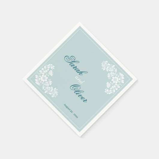 Hochzeiten Serviette (Ecke)