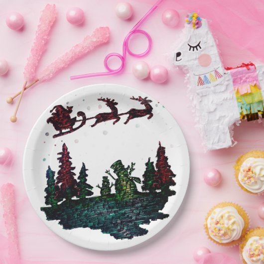 Hochzeiten > Speisekarte und Party > Dekor > Tabel Pappteller (Party)