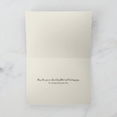 Hochzeiten und Rose auf Einladung (Innenseite)