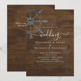 Hochzeiten von Nautical Ships Wheding