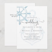 Hochzeiten von Nautical Ships Wheding (Vorne/Hinten)