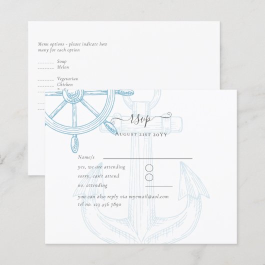 Hochzeiten von Nautical Ships Wheding (Vorne/Hinten)