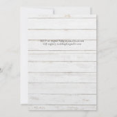 Hochzeiten von Nautical Ships Wheding (Rückseite)