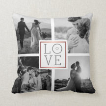 Hochzeitfoto Collage Liebe