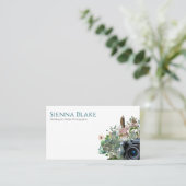 Hochzeitfotograf für Wasserfarbenkamera Visitenkarte (Stehend Vorderseite)