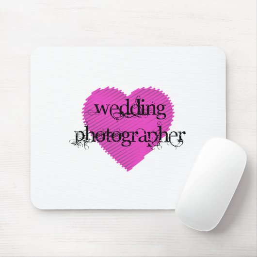 Hochzeitfotograf Mousepad (Mit Mouse)