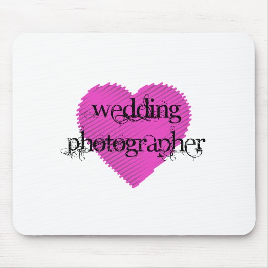 Hochzeitfotograf Mousepad (Vorne)
