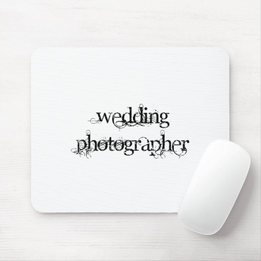 Hochzeitfotograf Mousepad (Mit Mouse)