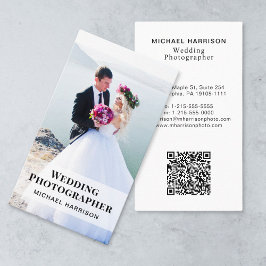 Hochzeitfotograf QR Code Berufliches Foto Visitenkarte
