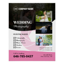Hochzeitfotografie-Glossy-Poster