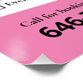 Hochzeitfotografie-Glossy-Poster Poster (Ecke)