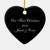 Hochzeitfotografie Keramikornament (Hinten)