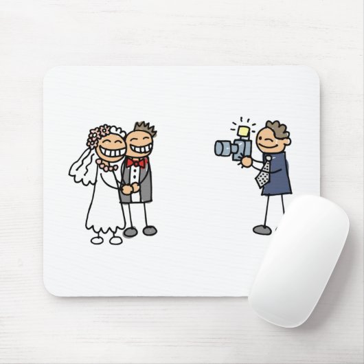 Hochzeitfotografie Mousepad (Mit Mouse)
