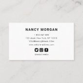 Hochzeitfotografie Visitenkarte (Rückseite)