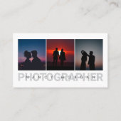 Hochzeitfotografie Visitenkarte (Vorderseite)