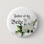 HochzeitGardenias Button (Vorderseite)