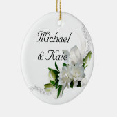 HochzeitGardenias Keramikornament (Rechts)