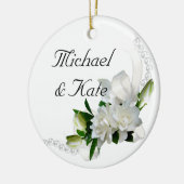HochzeitGardenias Keramikornament (Links)