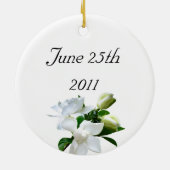 HochzeitGardenias Keramikornament (Hinten)