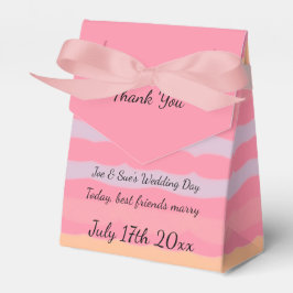 Hochzeitgast Geschenkschachtel