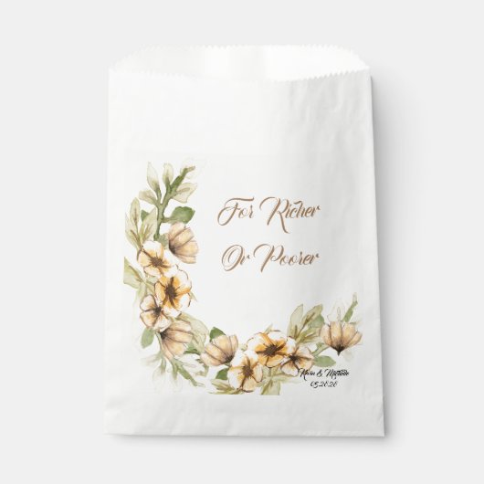 Hochzeitgast Geschenktütchen (Vorderseite)