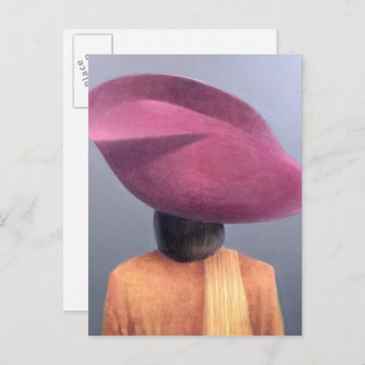 Hochzeitgast Postkarte (Vorne/Hinten)