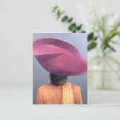 Hochzeitgast Postkarte (Stehend Vorderseite)