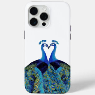 Hochzeitgeschenke mit Vintage-Pfauen beim Küssen Case-Mate iPhone Hülle