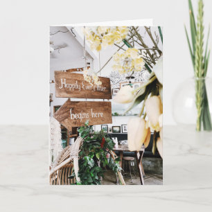 Hochzeitkarte "Ever After" Karte