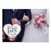 Hochzeitkarte für die zukünftige Schwiegermutter (Vorderseite (Horizontal))