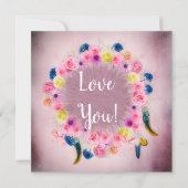 Hochzeitkarte Karte (Vorderseite)