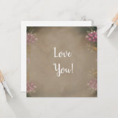 Hochzeitkarte Karte (Vorderseite/Rückseite Beispiel)