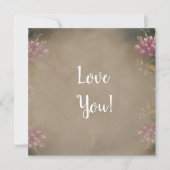 Hochzeitkarte Karte (Vorderseite)