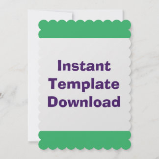 Hochzeitkarte Sofortige Download-Vorlage Einladung