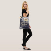 Hochzeitliche Begrüßung Sonnenblumen Chic String L Tasche (Am Model)