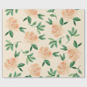 Hochzeitliche Blume Geschenkpapier (Flach)