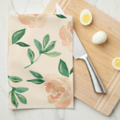 Hochzeitliche Blume Geschirrtuch (Viertel Falte)