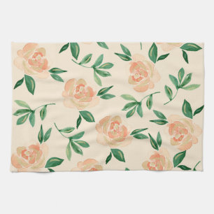 Hochzeitliche Blume Geschirrtuch