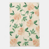 Hochzeitliche Blume Geschirrtuch (Vertikal)