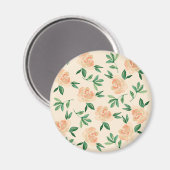 Hochzeitliche Blume Magnet (Vorderseite/Rückseite)