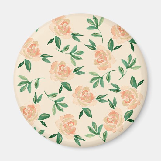 Hochzeitliche Blume Magnet (Vorne)