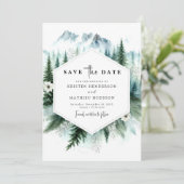 Hochzeitliche Hochzeit Save The Date (Stehend Vorderseite)